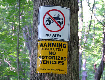 No ATVs