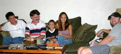 Dawn and family
