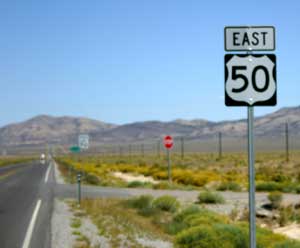 Highway 50 Across Nevada