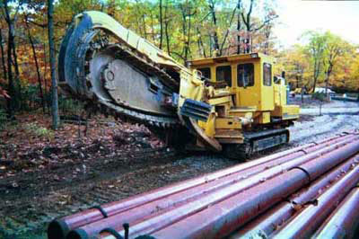 Ditch Trenching Machine