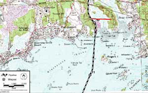 Topo Map Two - Southern Section
