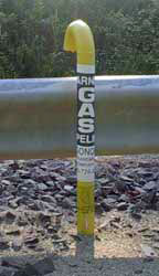 Gas Line Marker