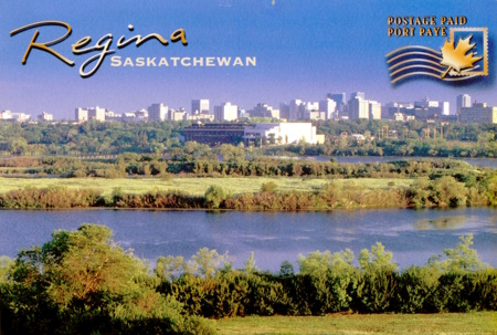 QSL from CJME in Regina, Saskatchewan, Canada