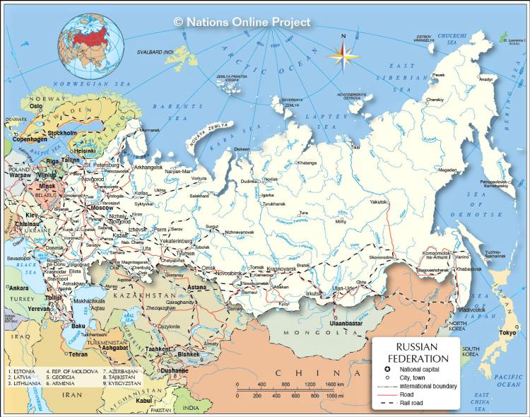 Russia Map