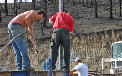 Pouring Concrete Foundation Walls