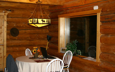 Log Cabin Dining Room