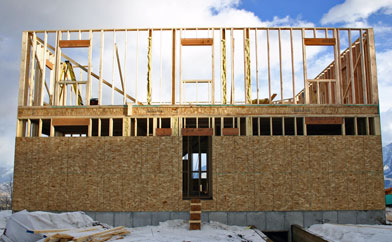 Framing the West Wall