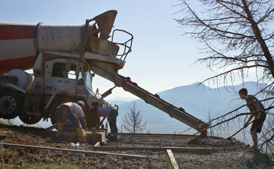 Concrete Pour