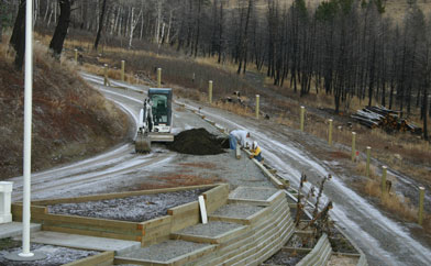 Retaining wall repair