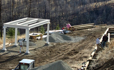 Greek Picnic Pavilion