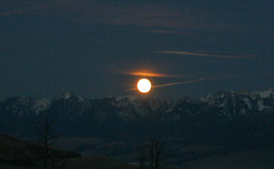 Full winter moon