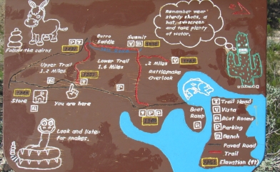Hiking Trail Map
