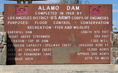 Alamo Lake Dam Information