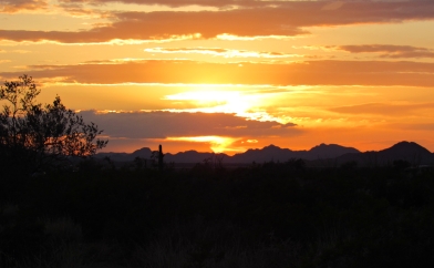 Arizona KOFA sunset