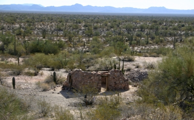 Abandoned Mine Stone building