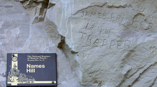 James Bridger Signature