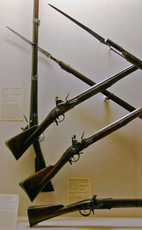 Flint Lock with Bayonets