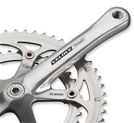 Veloce 10 Speed Triple Crank