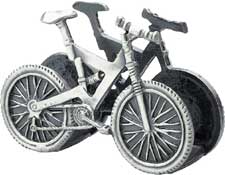 Full Suspension Bike Business Card Holder